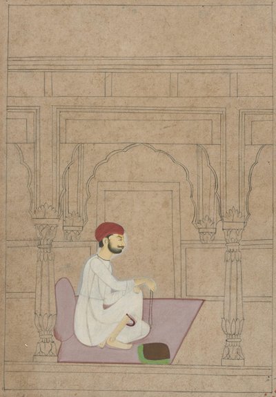 Mediating Ascetic by Unbekannt Unbekannt